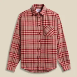 Portuguese Flannel - Chemise Reservation - Rouge