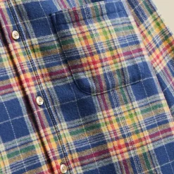 Portuguese Flannel - Chemise Olissipo - Bleu