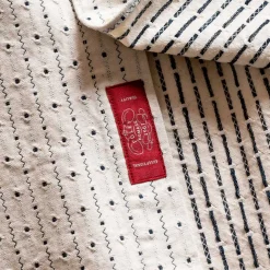 Prequel - Chemise à rayures indigo - Beige