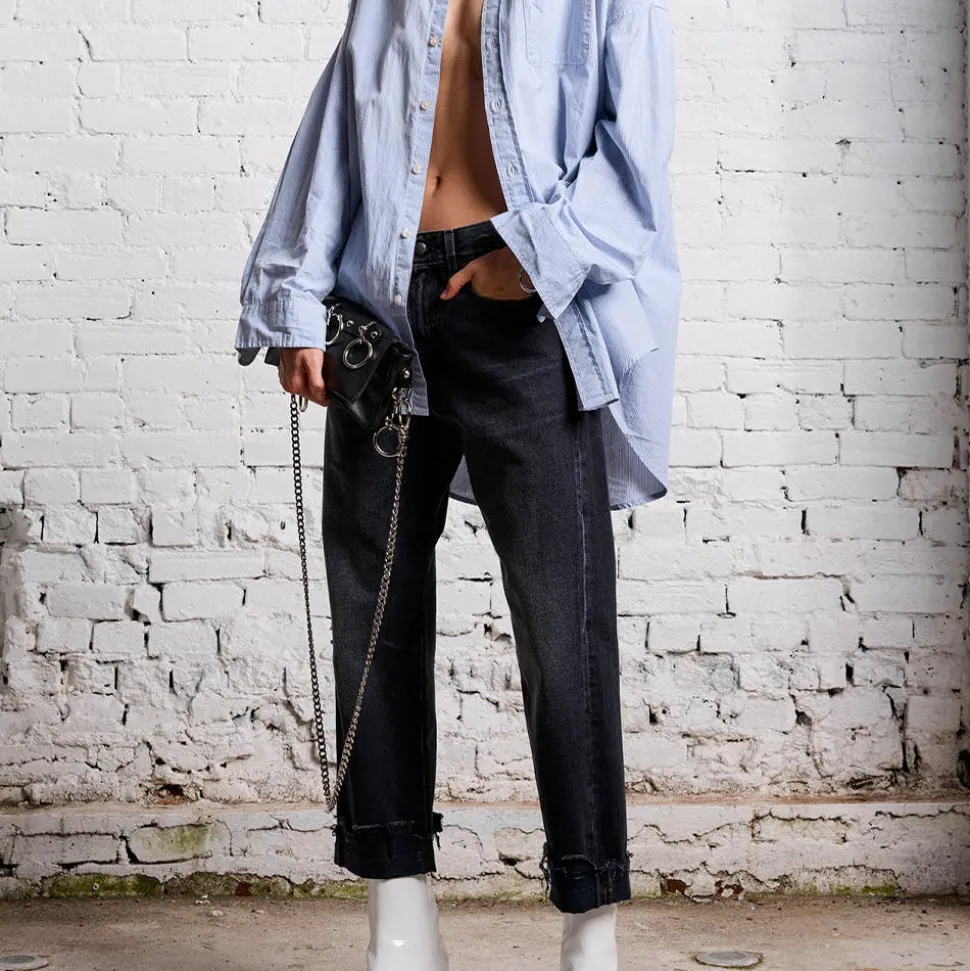 R13 - Jean Boyfriend - Bleu