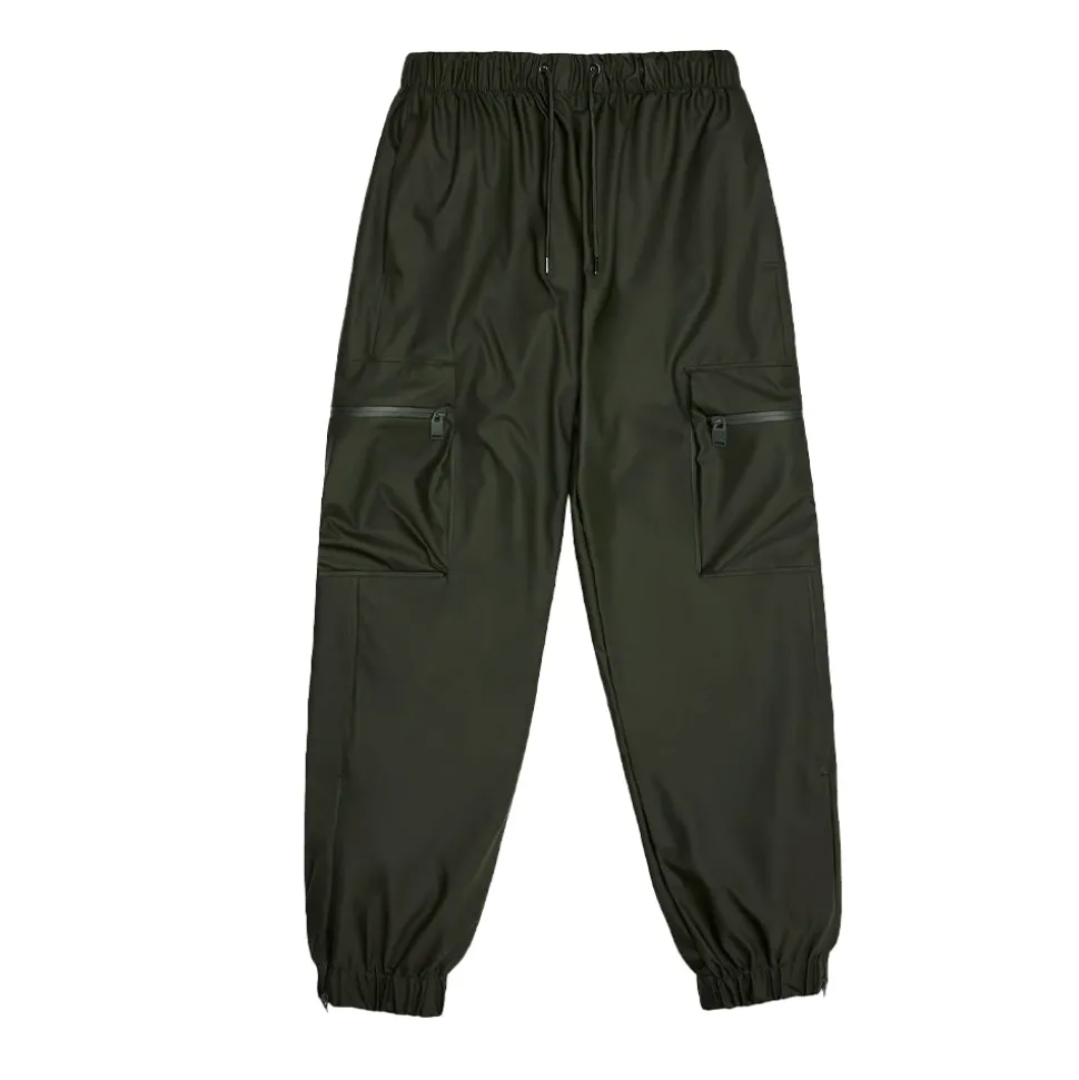 Rains - Pantalon Cargo Regular Imperméable - Vert