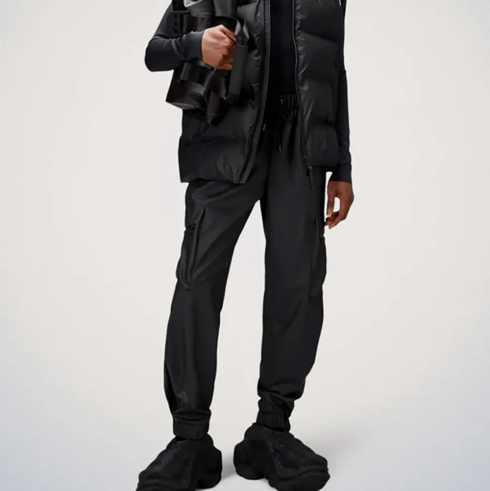 Rains - Pantalon Cargo Regular Imperméable - Noir