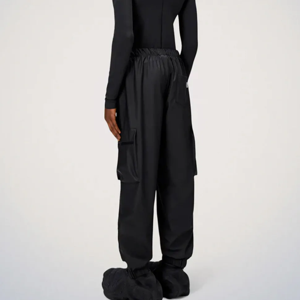Rains - Pantalon Cargo Regular Imperméable - Noir