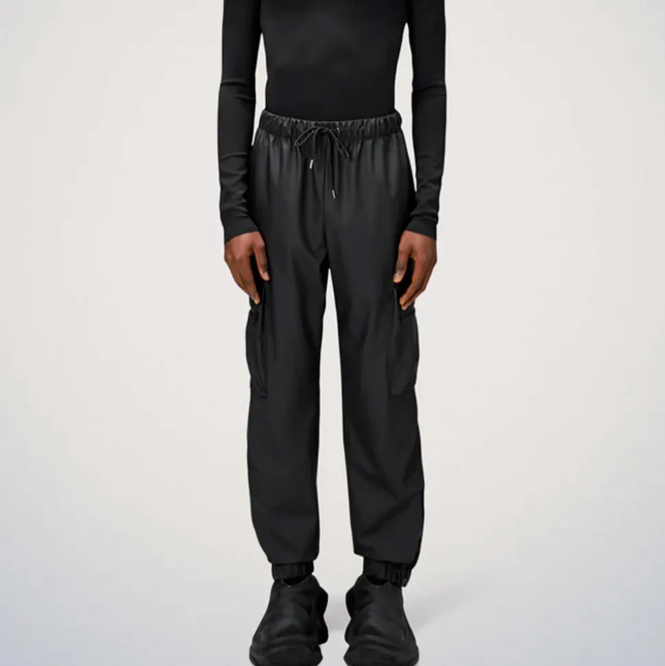 Rains - Pantalon Cargo Regular Imperméable - Noir