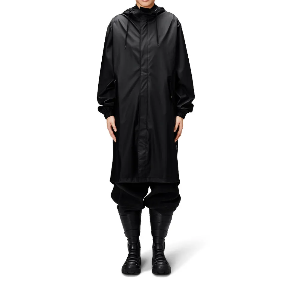 Rains - Parka Fishtail - Noir