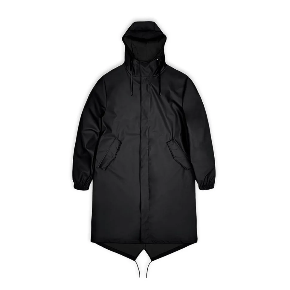 Rains - Parka Fishtail - Noir