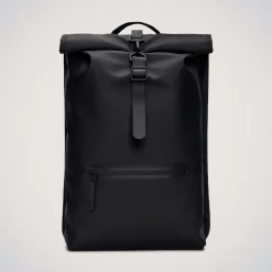 Rains - Sac à dos Rolltop Rucksack - Noir