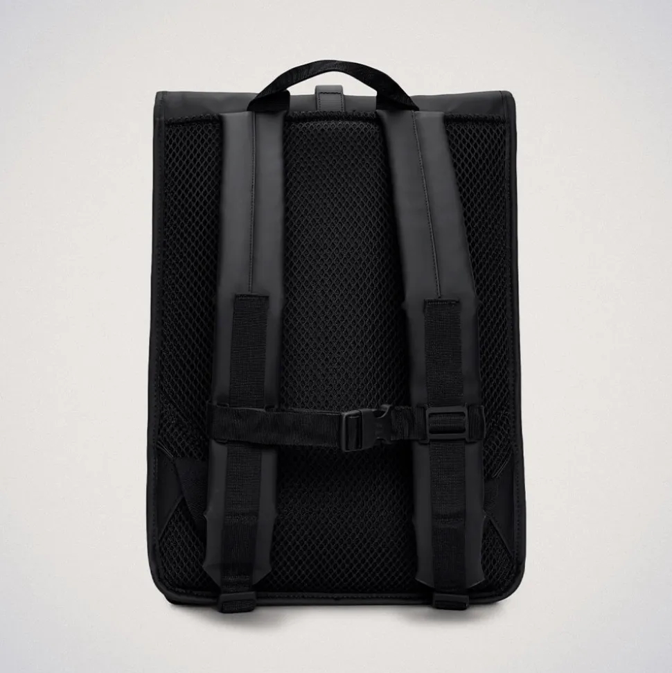 Rains - Sac à dos Rolltop Rucksack - Noir