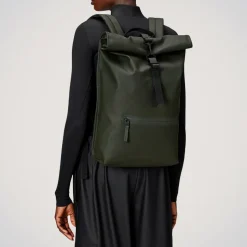 Rains - Sac à dos Rolltop Rucksack - Vert