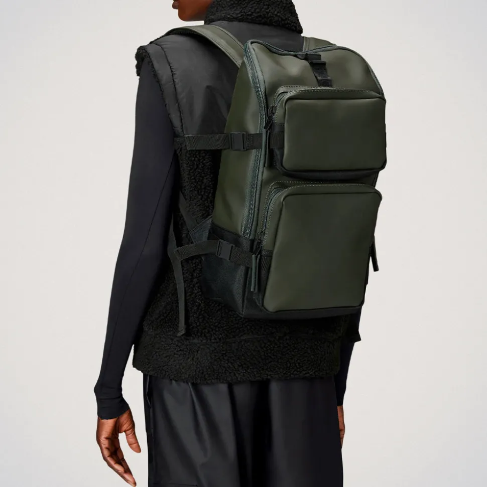 Rains - Sac à dos Trail Cargo - Vert