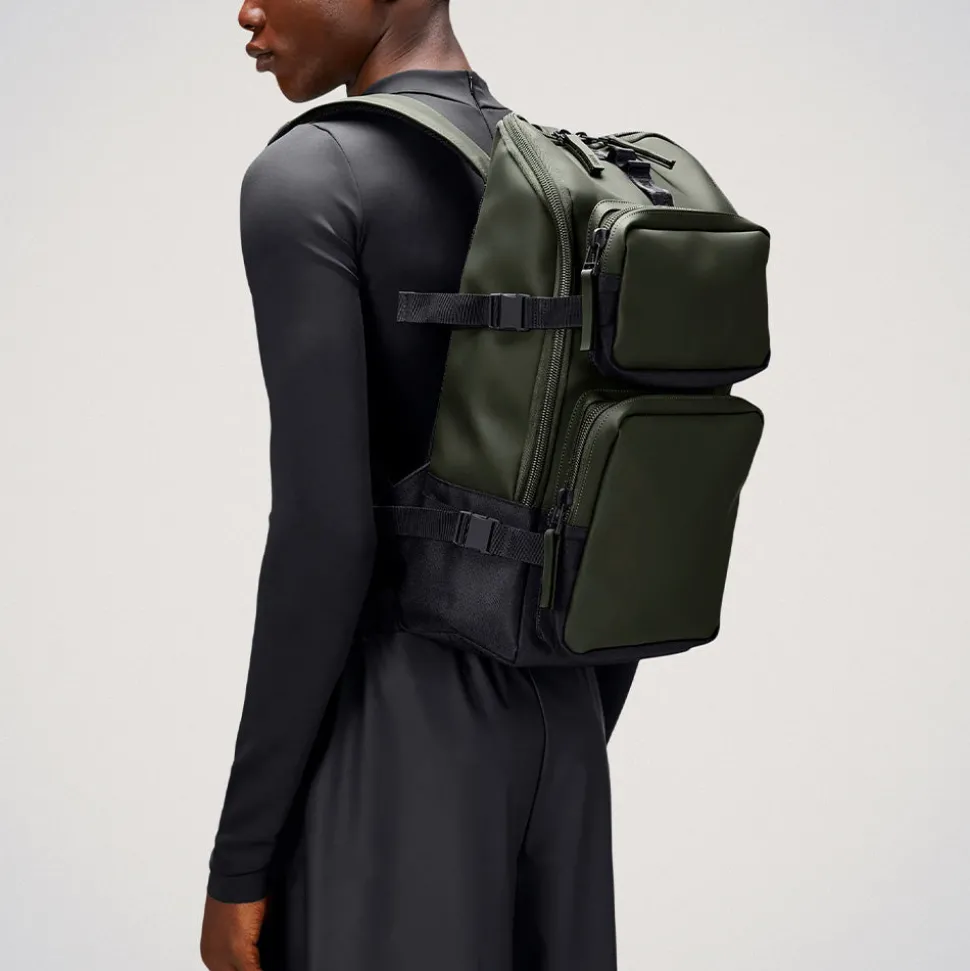 Rains - Sac à dos Trail Cargo - Vert