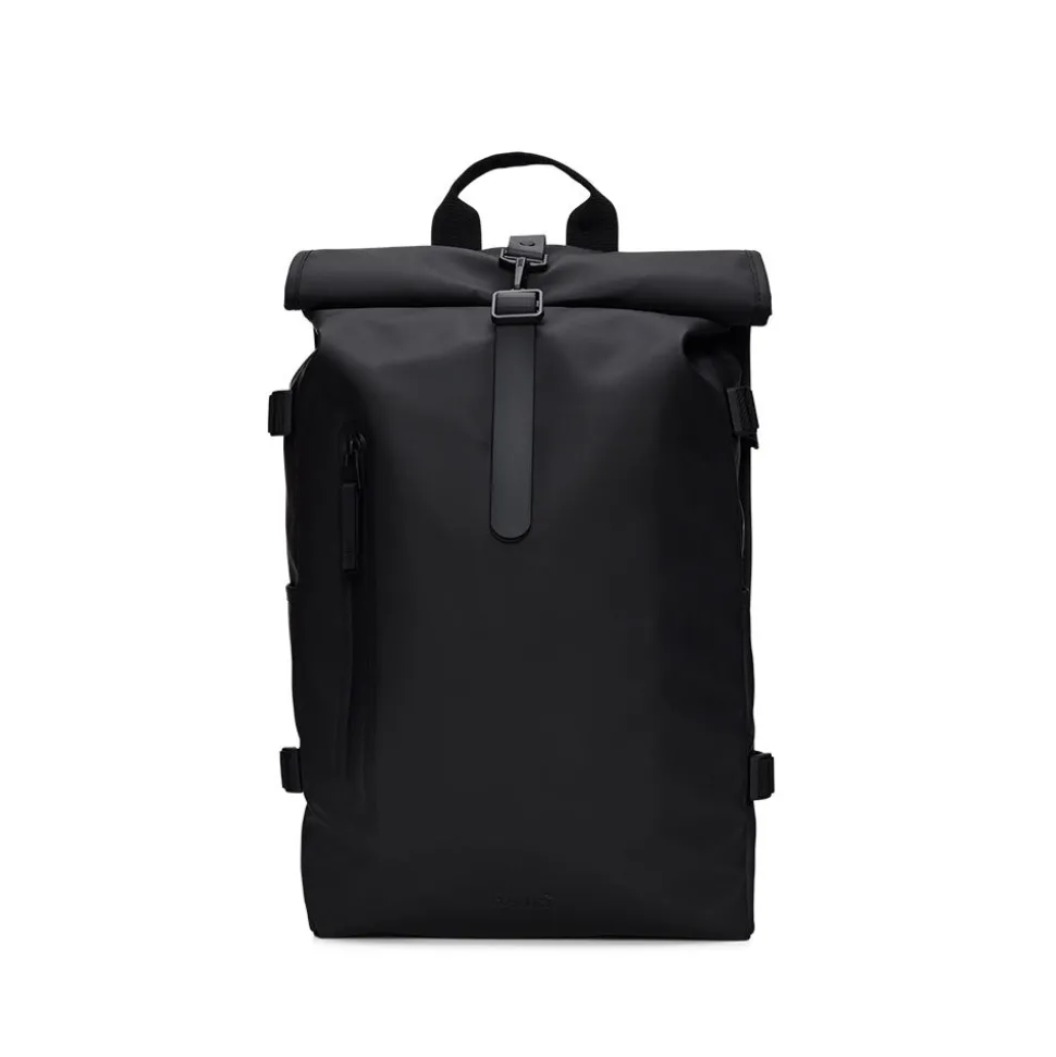 Rains - Sac Rolltop Rucksack Large - Noir