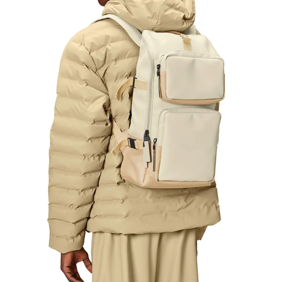 Rains - Sac Trail Cargo Backpack - Beige Dune