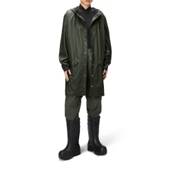 Rains - Veste Imperméable Longue - Vert