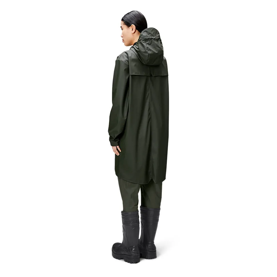 Rains - Veste Imperméable Longue - Vert