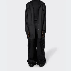Rains - Veste Longue - Noir