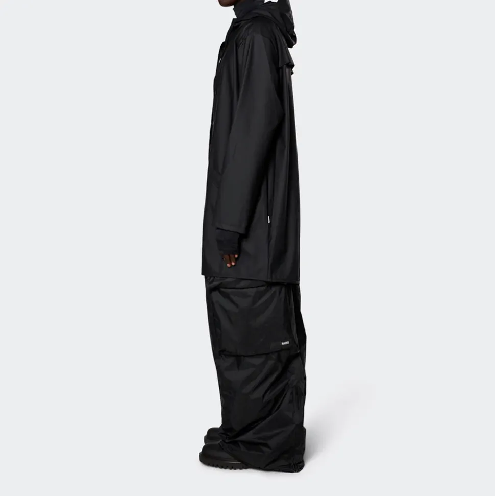 Rains - Veste Longue - Noir