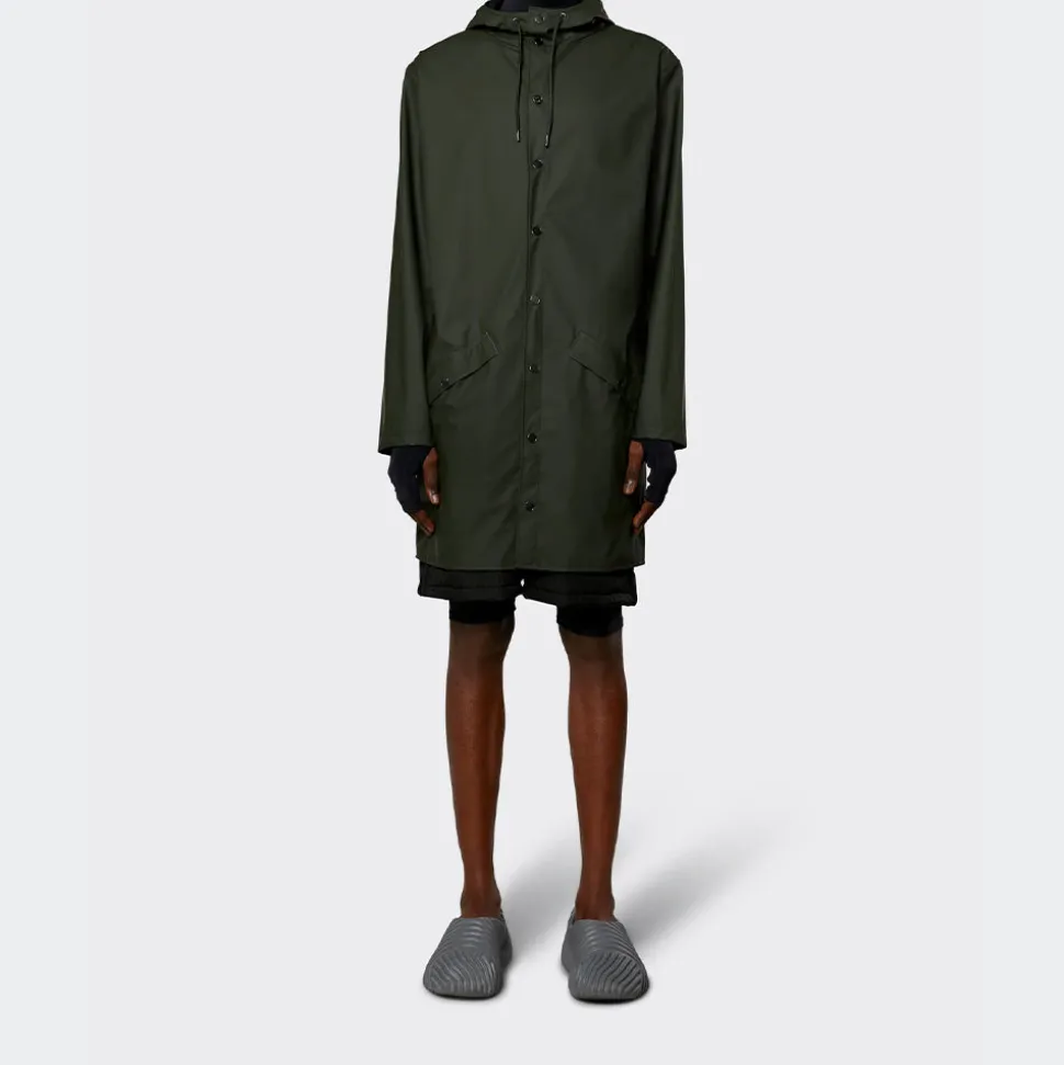 Rains - Veste Longue - Vert