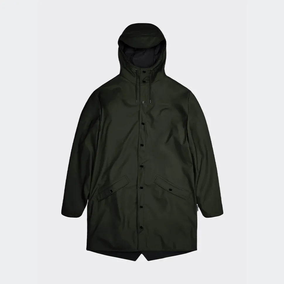 Rains - Veste Longue - Vert