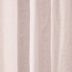 Rideau en lin lavé - Beige Rosé