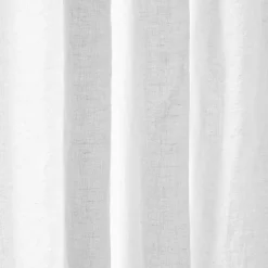 Rideau en lin lavé - Blanc Optique