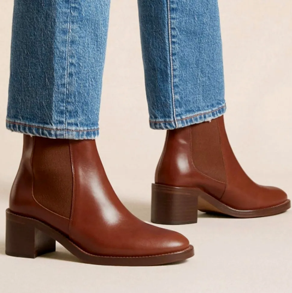 Rivecour - Bottines n°289 - Cognac