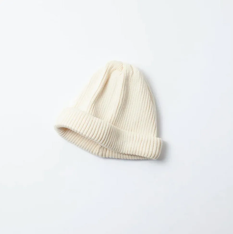 Rototo - Bonnet Enroulé - Ecru
