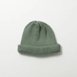 Rototo - Bonnet enroulé - vert olive