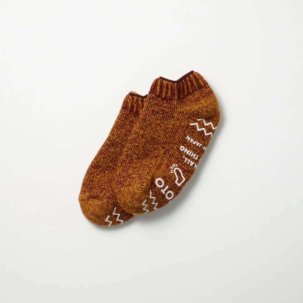 Rototo - Chaussettes Chiné - Marron