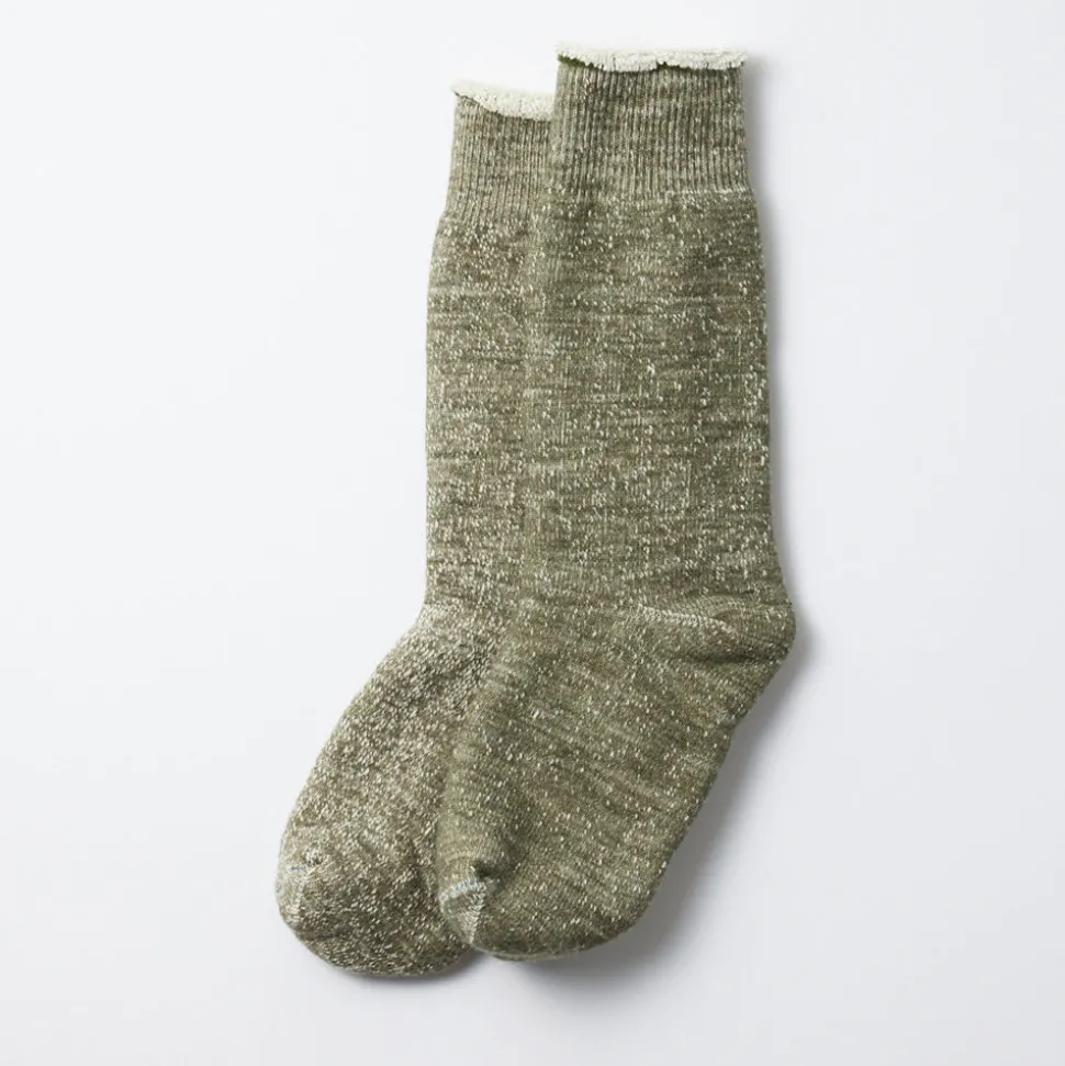 Rototo - Chaussettes Double face - Vert
