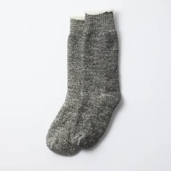 Rototo - Chaussettes Double face - Gris foncé