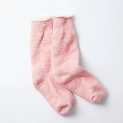 Rototo - Chaussettes double face R1001 - Rose