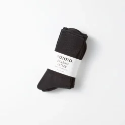 Rototo - Pack 3 chaussettes - Noir
