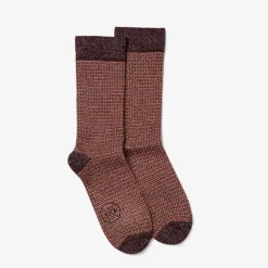 Royalties - Chaussettes Honey - Aubergine