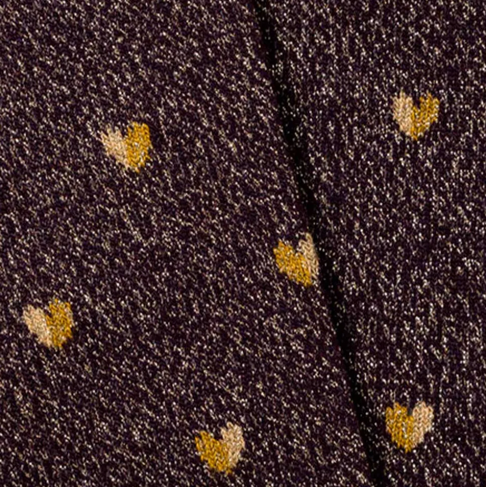 Royalties - Chaussettes Love - Aubergine