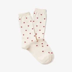 Royalties - Chaussettes Love - Ecru