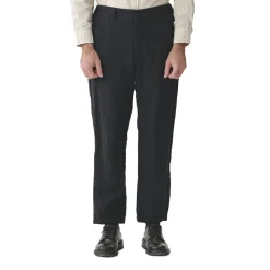 Sage de Cret - Pantalon Herringbone Tumbler - Gris foncé
