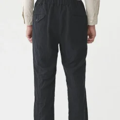 Sage de Cret - Pantalon Herringbone Tumbler - Gris foncé