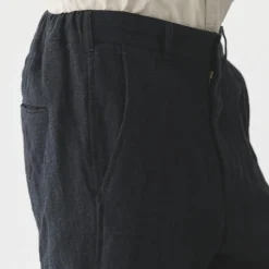 Sage de Cret - Pantalon Herringbone Tumbler - Gris foncé