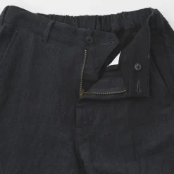 Sage de Cret - Pantalon Herringbone Tumbler - Gris foncé