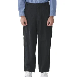 Sage de Cret - Pantalon Pegtop Herringbone - Noir