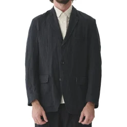 Sage de Cret - Veste Herringbone Tumbler - Gris foncé