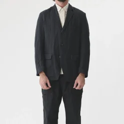 Sage de Cret - Veste Herringbone Tumbler - Gris foncé