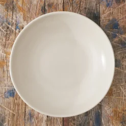 Saladier en grès fin - Blanc