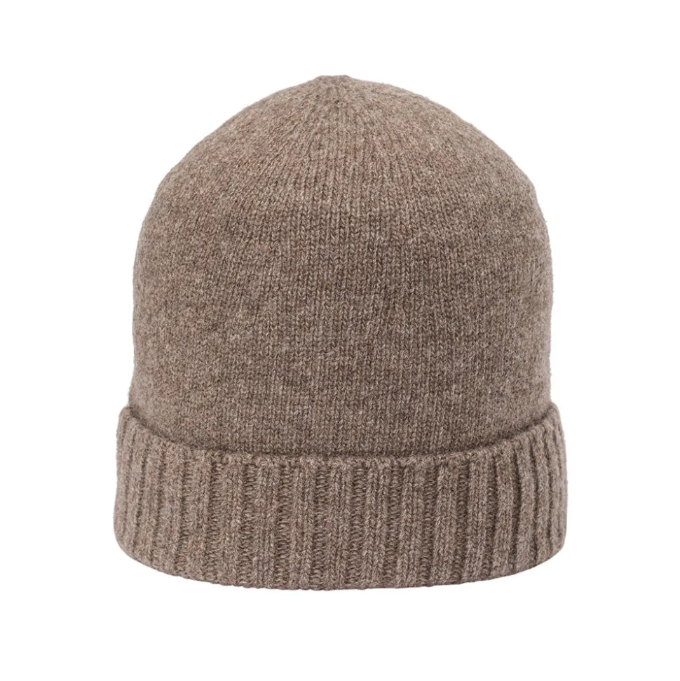 Santacana - Bonnet en laine et cachemire - Taupe