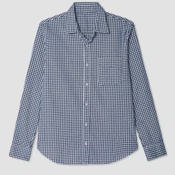 Save Khaki United - Chemise Standard - Bleu