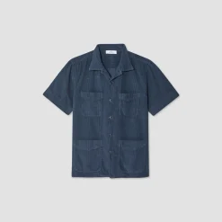 Save Khaki United - Chemise manches courtes - Marine