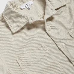 Save Khaki United - Chemise manches courtes - Ecru