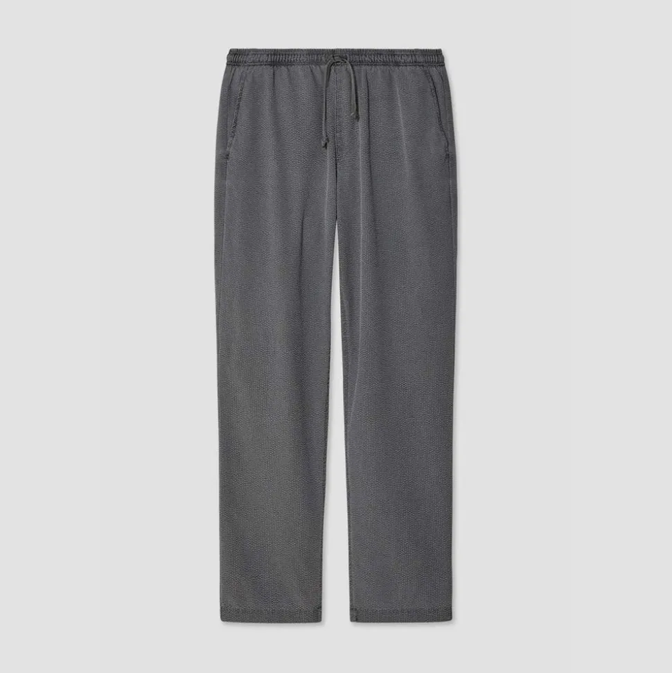 Save Khaki United - Chino Seersucker - Noir