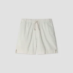Save Khaki United - Short Velours - Ecru